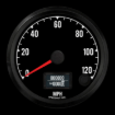 Picture of 3-3/8" Haltech CAN-Bus Speedometer | 120 MPH