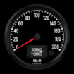 Picture of 4-1/2" Haltech CAN-Bus Speedometer | 200 km/h