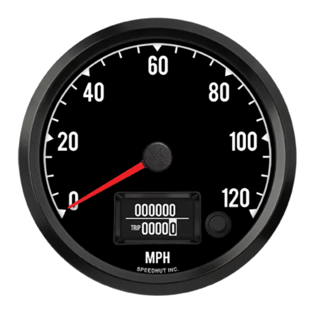 Picture of 4-1/2" Haltech CAN-Bus Speedometer | 120 MPH