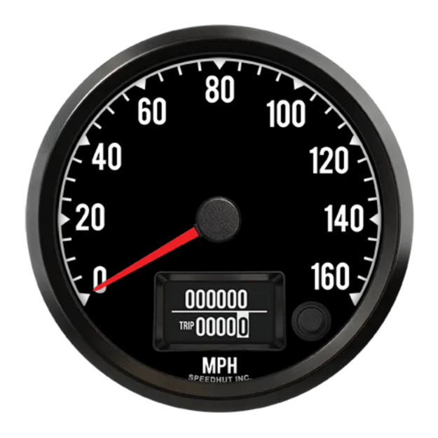 Picture of 4" Haltech CAN-Bus Speedometer | 160 MPH