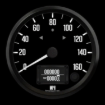 Picture of 4" Programmable Speedometer + TS/HB | 160 MPH | Datsun Z