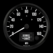 Picture of 4-1/2" Programmable Speedometer + TS/HB | 160 MPH | Datsun Z