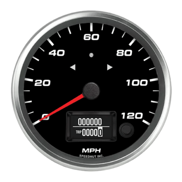 Picture of 4-1/2" GPS Speedometer + TS/HB | 120 MPH