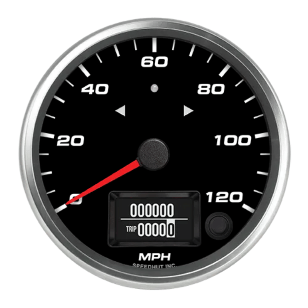 Picture of 4" GPS Speedometer + TS/HB | 120 MPH