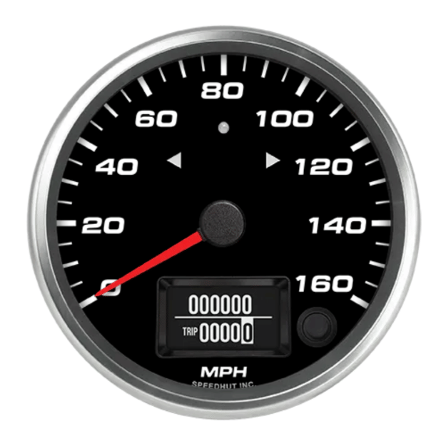 Picture of 4" GPS Speedometer + TS/HB | 160 MPH