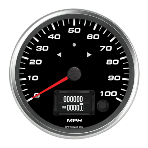 Picture of 4-1/2" GPS Speedometer + TS/HB | 100 MPH
