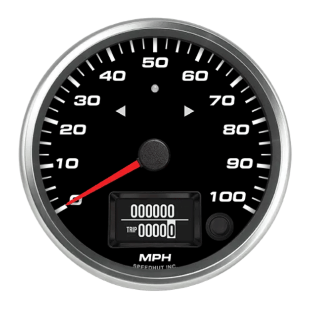 Picture of 4" GPS Speedometer + TS/HB | 100 MPH
