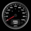 Picture of 4" GPS Speedometer + TS/HB | 100 MPH