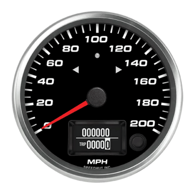 Picture of 4" GPS Speedometer + TS/HB | 200 MPH
