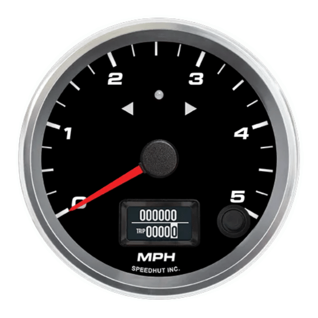 Picture of 3-3/8" GPS Speedometer + TS/HB | 5 MPH