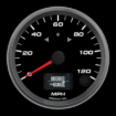 Picture of 3-3/8" Programmable Speedometer + TS/HB | 120 MPH