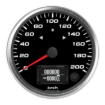 Picture of 4" Programmable Speedometer + TS/HB | 200 km/h (Metric)