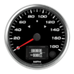Picture of 4" Programmable Speedometer + TS/HB | 180 MPH