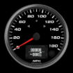 Picture of 4" Programmable Speedometer + TS/HB | 180 MPH