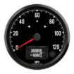 Picture of 4" Haltech CAN-Bus Speedometer + TS/HB | 120 MPH