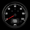 Picture of 4-1/2" Haltech CAN-Bus Speedometer + TS/HB | 120 MPH