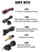 Picture of 5-1/2" Jeep CJ Gauge Set | 90 MPH GPS Speedometer