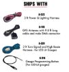 Picture of 3-3/8" GPS Speedometer with Remote Button + TS/HB | 120 MPH | BMW Design