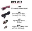 Picture of 2-5/8" CNG Pressure Gauge | 0-4000 PSI | Warning Light