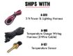 Picture of 2-5/8" Transmission Temperature Gauge | 40-150°C | Warning Light
