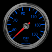 Picture of 2-5/8" Differential Temperature Gauge | 40–150°C | Classic Design