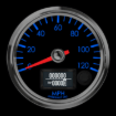 Picture of 2-5/8" GPS Speedometer | 120 MPH | Classic Design