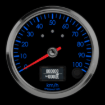 Picture of 3-3/8" GPS Speedometer + TS/HB | 100 km/h (Metric) | Classic Design