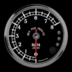 Picture of 3-3/8" Shift Light Tachometer | 8K RPM | Antique Design