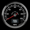 Picture of 3-3/8" GPS Speedometer | 120 MPH | Antique Design