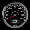 Picture of 4" GPS Speedometer + TS/HB | 160 MPH | Antique Design