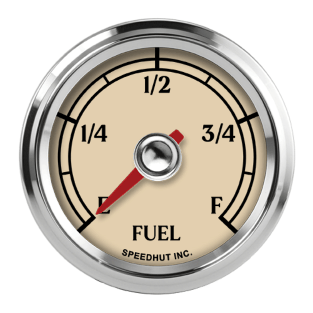 Picture of 2-1/16" Fuel Level Gauge | Programmable | Antique Design