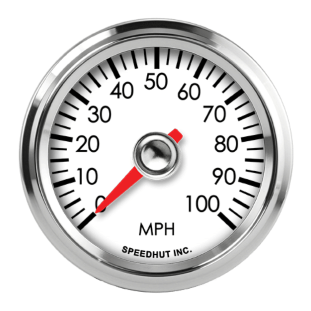 Picture of 2-1/16" GPS Speedometer | 100 MPH | Classic Design