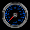 Picture of 2-1/16" GPS Speedometer | 200 km/h Metric | Classic Design