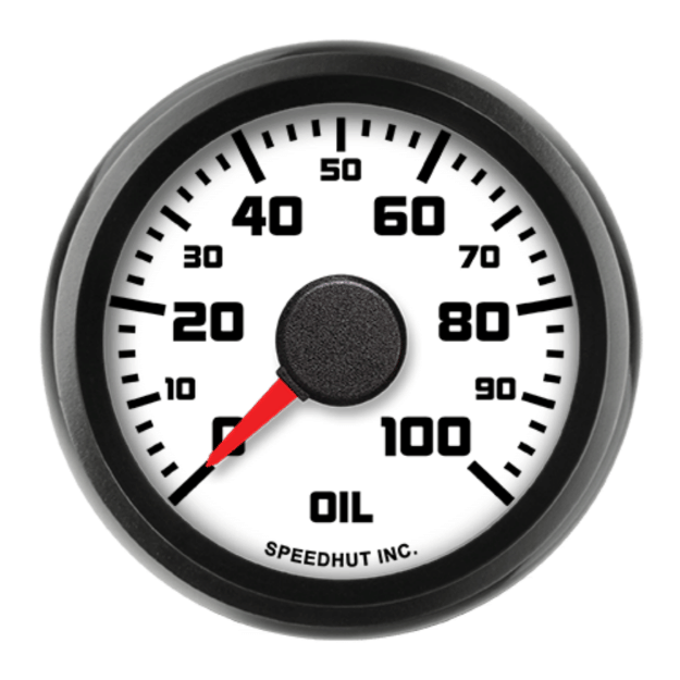 Picture of 2-1/16" Oil Pressure Gauge | 100 PSI | Street XL Design