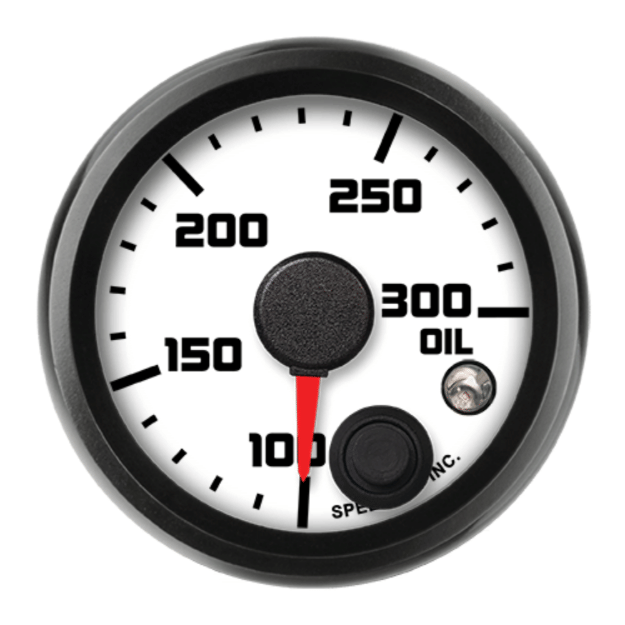Picture of 2-1/16" Oil Temperature Gauge | 100-300F with Warning | Street XL Design