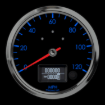 Picture of 4-1/2" GPS Speedometer + TS/HB | 120 MPH | Classic Design
