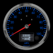 Picture of 4-1/2" GPS Speedometer + TS/HB | 100 MPH | Classic Design