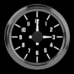 Picture of 2-1/16" Clock | VW Design, Beige