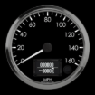 Picture of 4" GM CAN-Bus Speedometer | 160 MPH