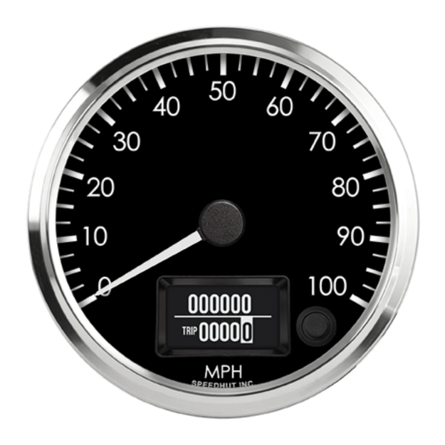 Picture of 4" GM CAN-Bus Speedometer | 100 MPH