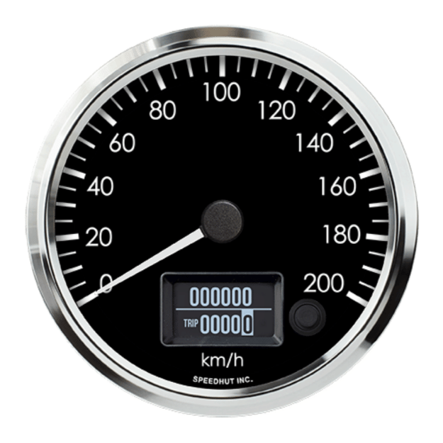 Picture of 4-1/2" GM CAN-Bus Speedometer | 200 km/h