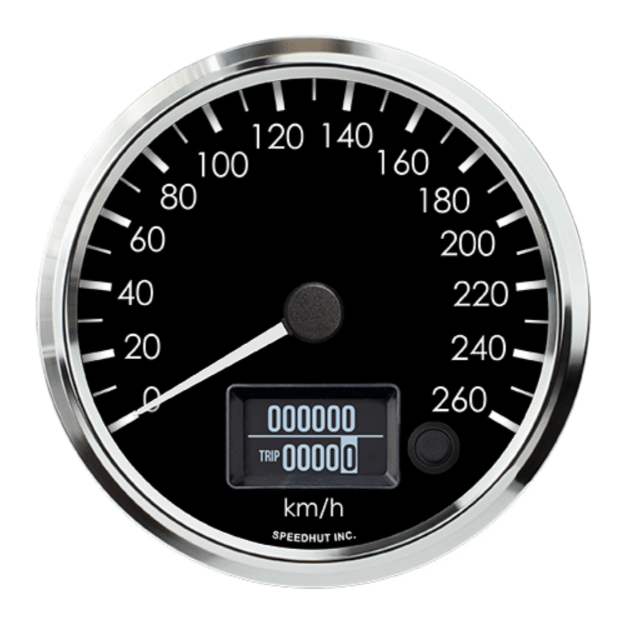 Picture of 4-1/2" GM CAN-Bus Speedometer | 260 km/h