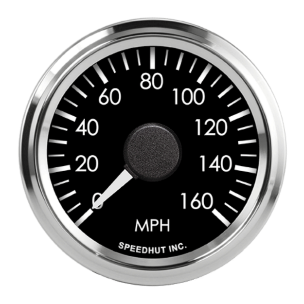 Picture of 2-1/16" GM CAN-Bus Speedometer | 160 MPH