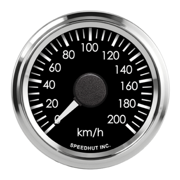 Picture of 2-1/16" GM CAN-Bus Speedometer | 200 km/h