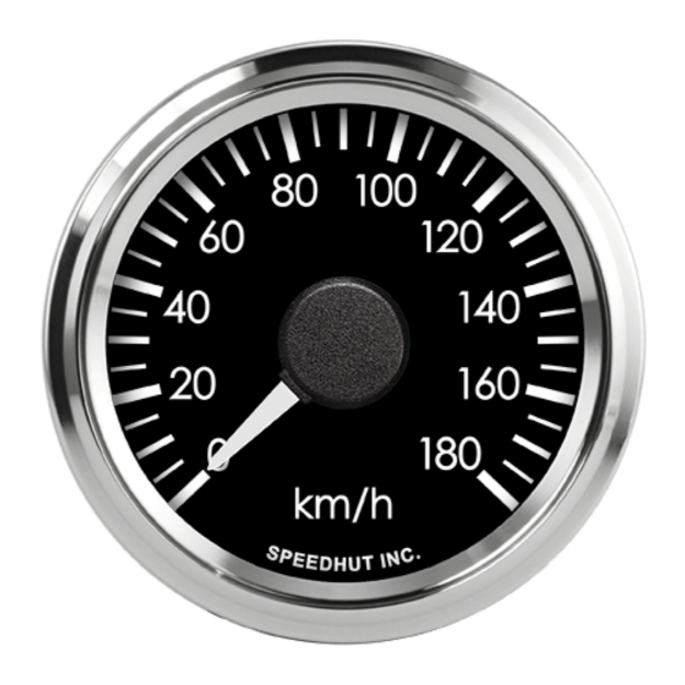 Picture of 2-1/16" GM CAN-Bus Speedometer | 180 km/h