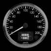 Picture of 4" GM CAN-Bus Speedometer | 200 km/h