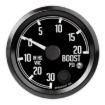 Picture of 2-5/8" Boost/Vacuum Gauge | -30 inHg to 20 PSI with Warning | Datsun 240Z Design