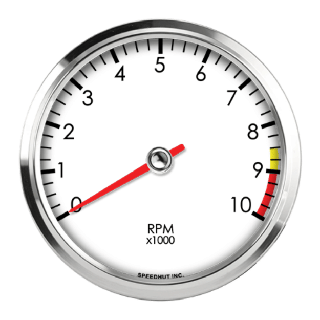 Picture of 4" Tachometer | 10K RPM | Classic Design