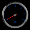Picture of 4" Tachometer | 6K RPM | Classic Design