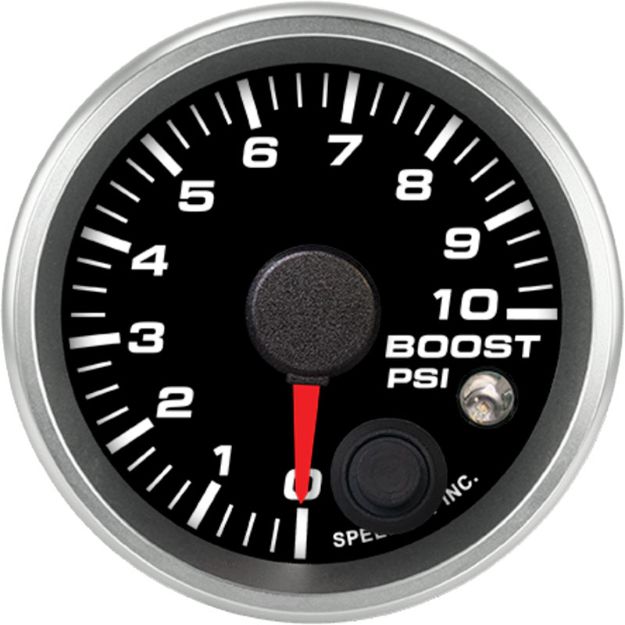 Picture of 2-1/16" Boost Gauge | 0-10 PSI | Warning Light